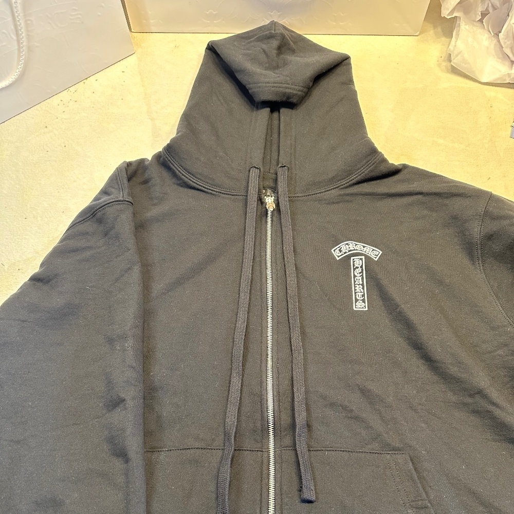 Chrome hearts zip up